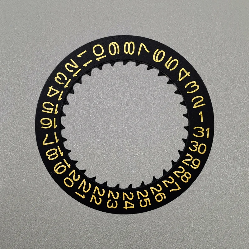 NH35 NH36 Date Dial Fits NH35 NH36 NH34 Movement SKX007 SKX009 Red Blue Black Automatic Mechanical Movt Day Date Dial Wheel