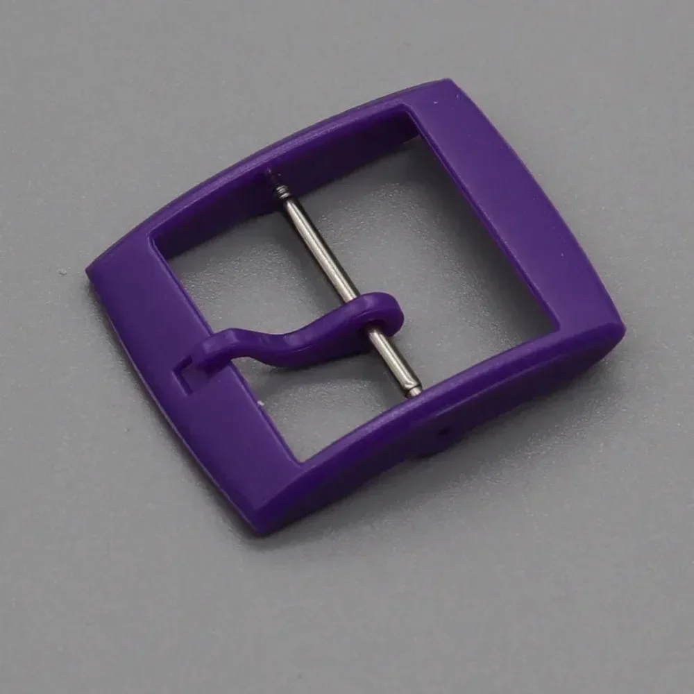 1pcs Plastic Watch Clasp for Swatch Strap 16mm 19mm 20mm Colorful Watch Band Pin Buckle Women Wen Watch Button Accessories
