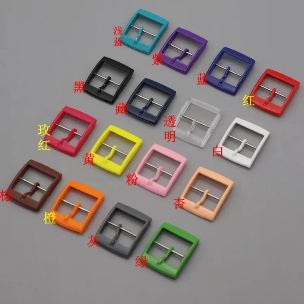 1pcs Plastic Watch Clasp for Swatch Strap 16mm 19mm 20mm Colorful Watch Band Pin Buckle Women Wen Watch Button Accessories