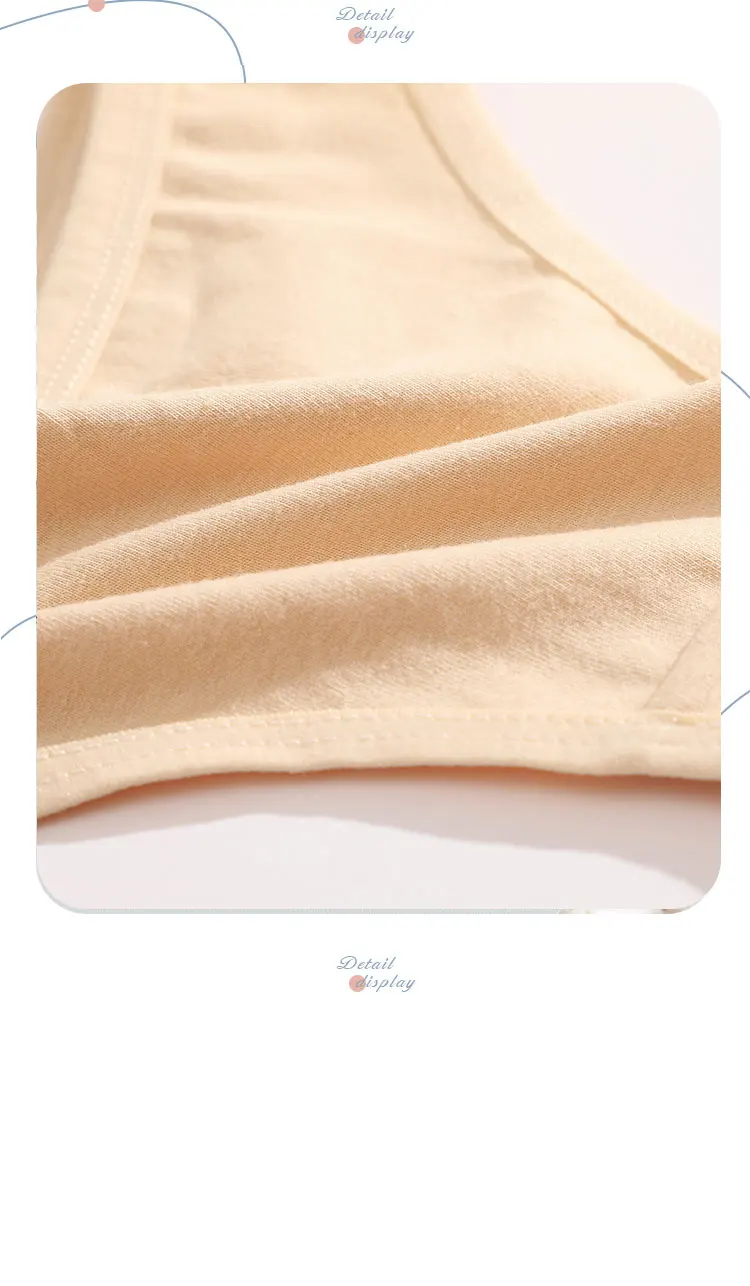 5Pcs/set Low-Rise Waist Panties Sexy G-string Cotton Seamless High Elasticity Underpants Solid Color Breathable Lady Underwear
