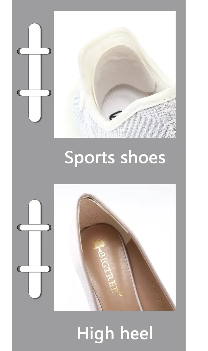 4PCS Heel Repair Subsidy Sticky Shoes Hole Sneakers Insoles Patch Heel Pads Heels Sticker Protector Foot Care Anti-Wear Inserts