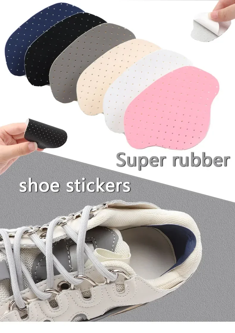 4PCS Heel Repair Subsidy Sticky Shoes Hole Sneakers Insoles Patch Heel Pads Heels Sticker Protector Foot Care Anti-Wear Inserts