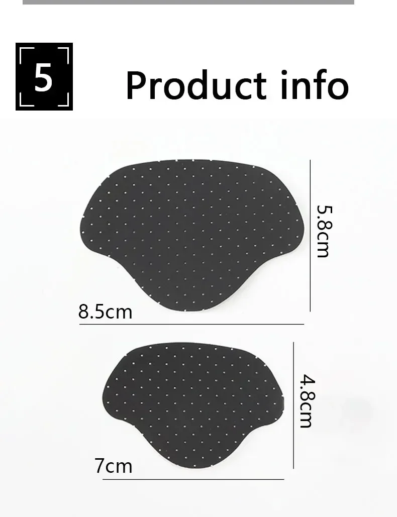 4PCS Heel Repair Subsidy Sticky Shoes Hole Sneakers Insoles Patch Heel Pads Heels Sticker Protector Foot Care Anti-Wear Inserts