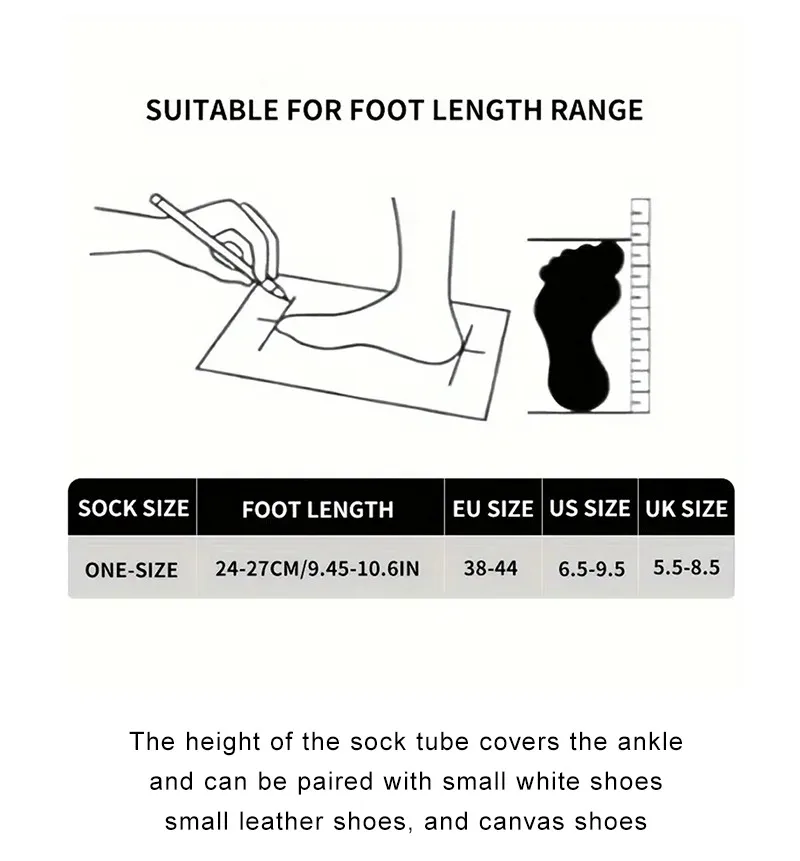 2/6 Pairs Men Medium Length Socks Simple Versatile Casual Black White Striped Breathable High-Quality Casual Round Neck Socks