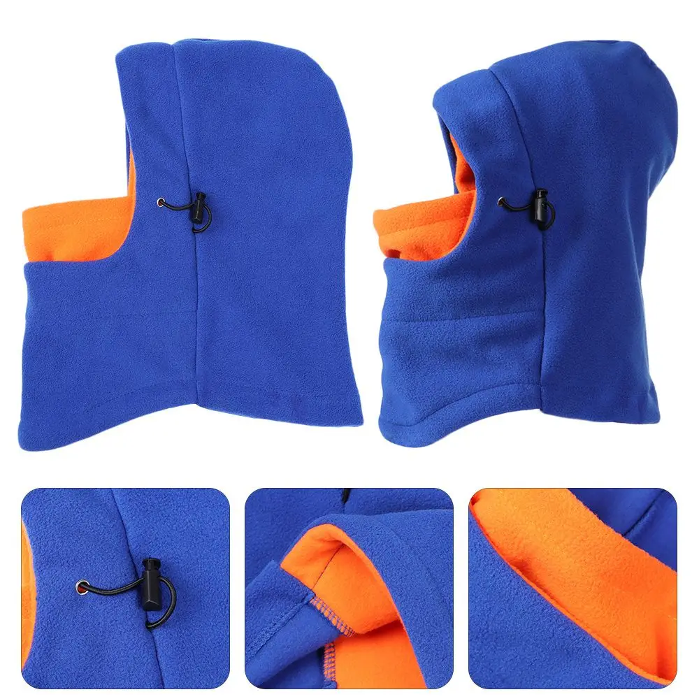 Kids Winter Fleece Balaclava Hat Thermal Neck Warm Full Face Ski Mask Hood Cap Boys Girls Children Cap for 3-10 Years