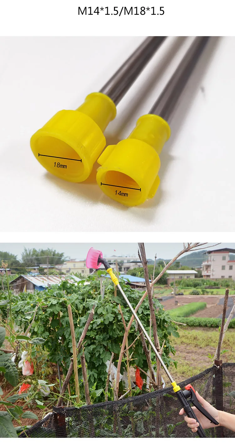 Retractable 0.45-0.8m Spraying Rod For Hand Pressure Sprayer Outdoor Garden Pesticide Spray Tree Watering Can Accessories