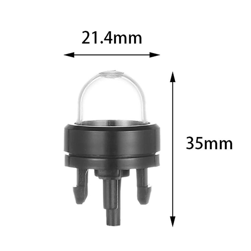 1pc/5Pcs New Carburetor Oil Bubble Petrol Snap in Primer Fuel Bulb Pump Kit For Ryobi Walbro Husqvarna Chainsaws Trimmer Clear