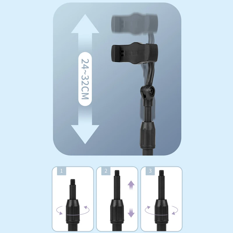 Desktop Tripod for Phone Smartphone Iphone with Phone Holder Stand Bracket Tripe for Mobile Telefoon Statief Stand Table