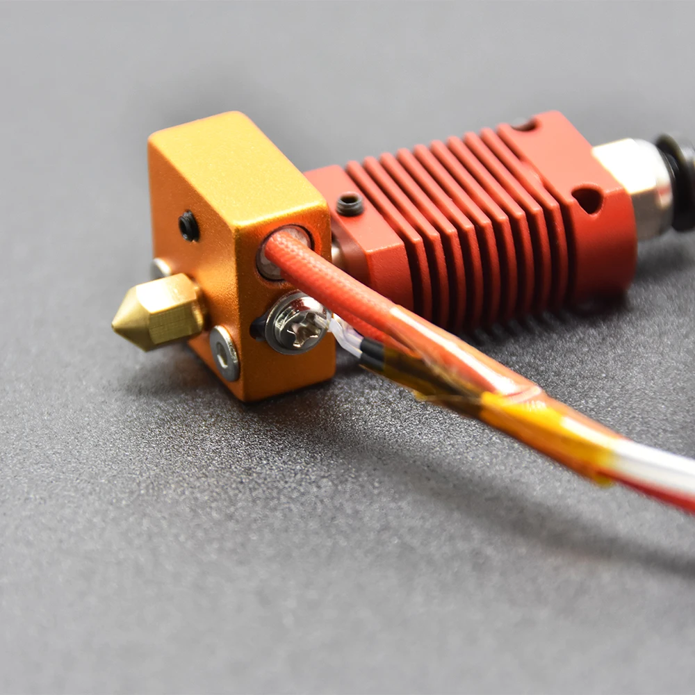 Ender 3 Metal J-Head CR10 MK8 Hotend Extruder Kit Heat Block Nozzle Heater Thermistor for CR10s Pro Ender3 V2 Ender 5 3D Printer