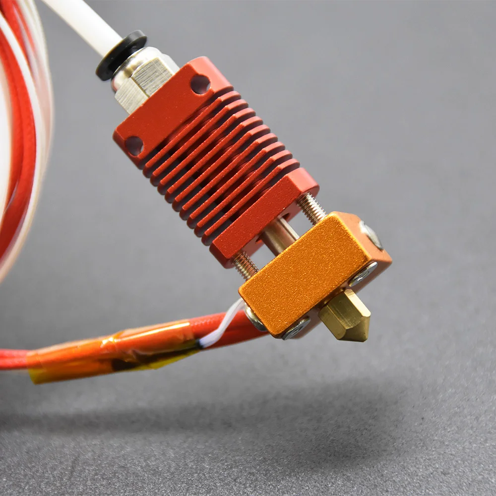 Ender 3 Metal J-Head CR10 MK8 Hotend Extruder Kit Heat Block Nozzle Heater Thermistor for CR10s Pro Ender3 V2 Ender 5 3D Printer