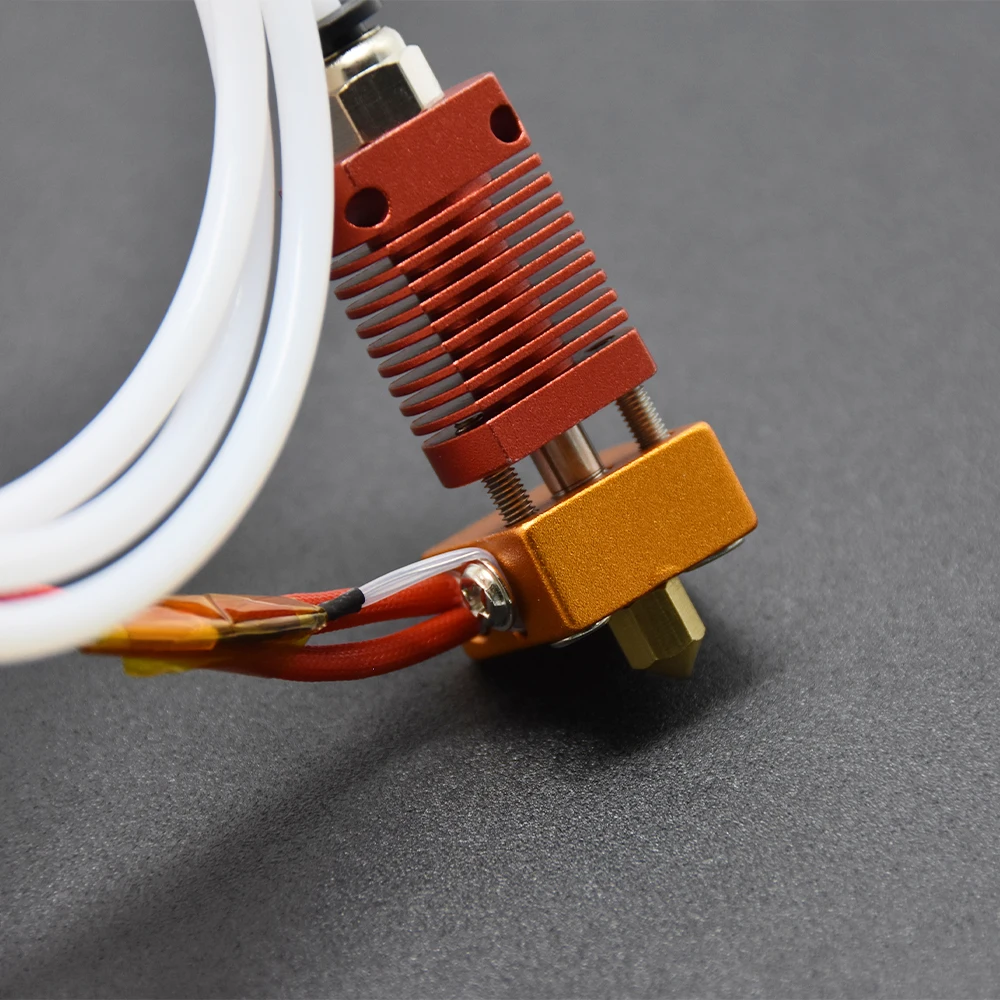 Ender 3 Metal J-Head CR10 MK8 Hotend Extruder Kit Heat Block Nozzle Heater Thermistor for CR10s Pro Ender3 V2 Ender 5 3D Printer