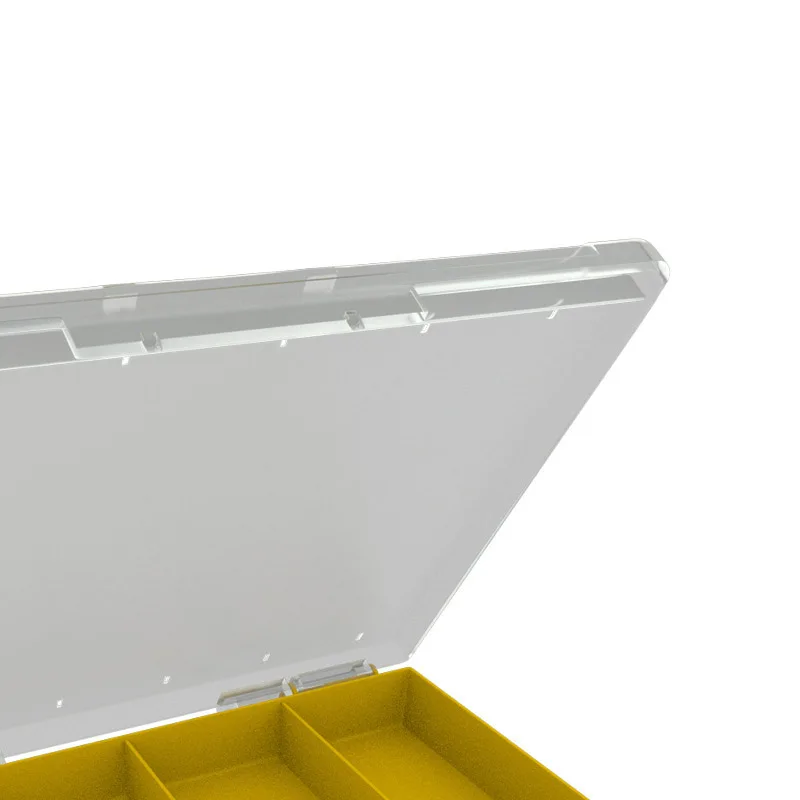 New Double Side Fishing Tackle Boxes Fishing Lure Jig Head Box Organizer Fishing Bait Tackle Storage Case For Blades Spinner