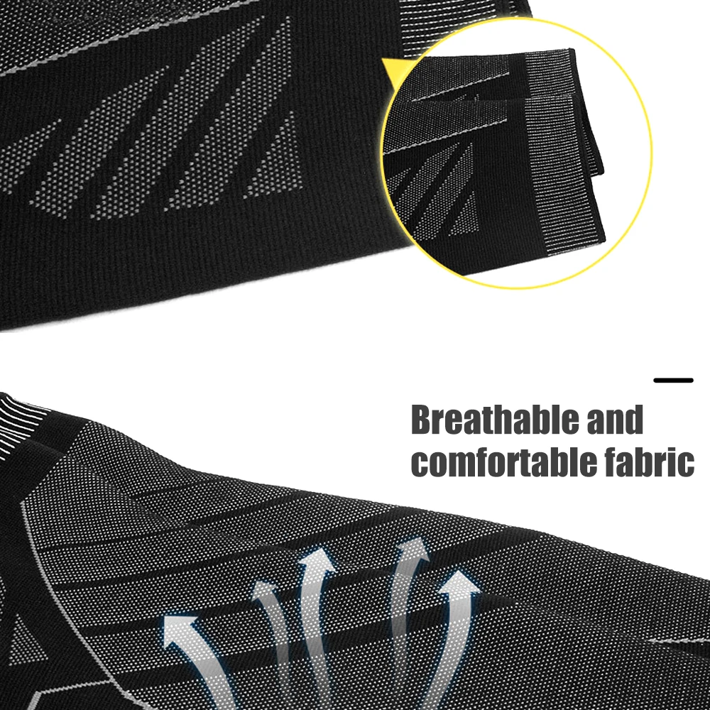 BraceTop Long Leg Compression Sleeves,Full Leg Sleeve Long Knee Brace Knee Support Protect Basketball,Football, Knee Pain Relief