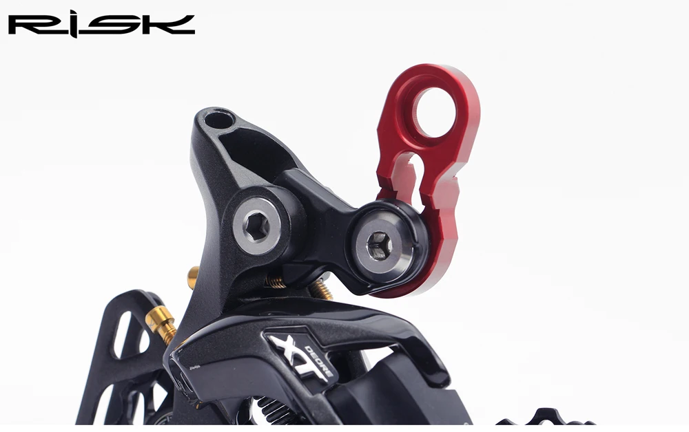 RISK Bicycle Rear Derailleur Hanger Extension Road MTB Mountain Bike Cycling Frame Gear Tail Hook Extender Convertor Adapter