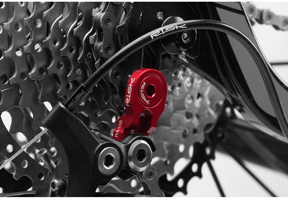 RISK Bicycle Rear Derailleur Hanger Extension Road MTB Mountain Bike Cycling Frame Gear Tail Hook Extender Convertor Adapter