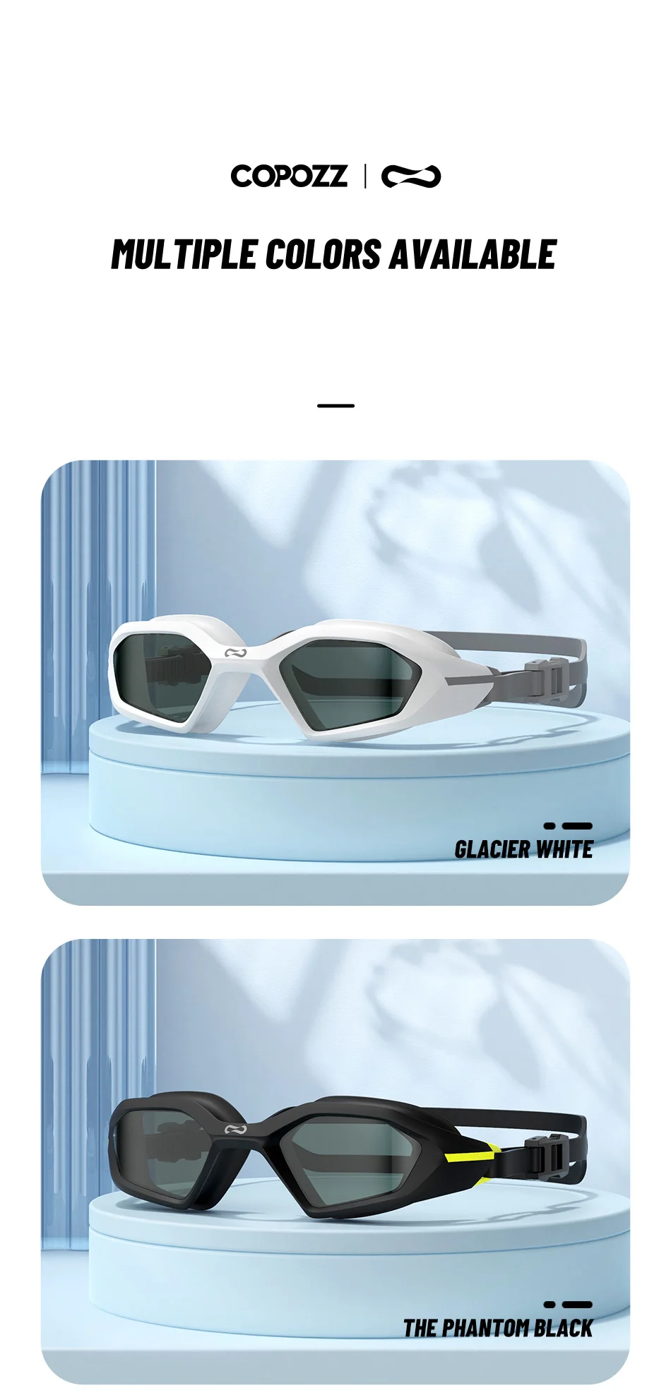 Professional Swimming Goggles VISTEX Imported Anti-Fog Waterproof UV Protection Silica Gel Diving Glasses Competition Spectacles
