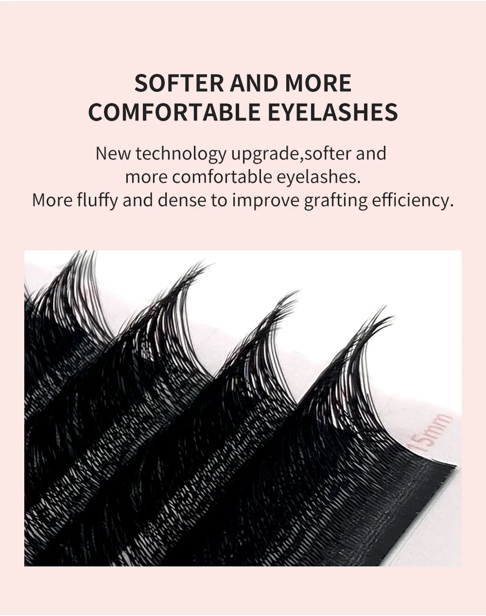 NATUHANA New 3DW Shape Eyelash Extension 3D Premade Volume Fan Lashes W Style Lashes Faux Mink Volume Lashes Korean Makeup
