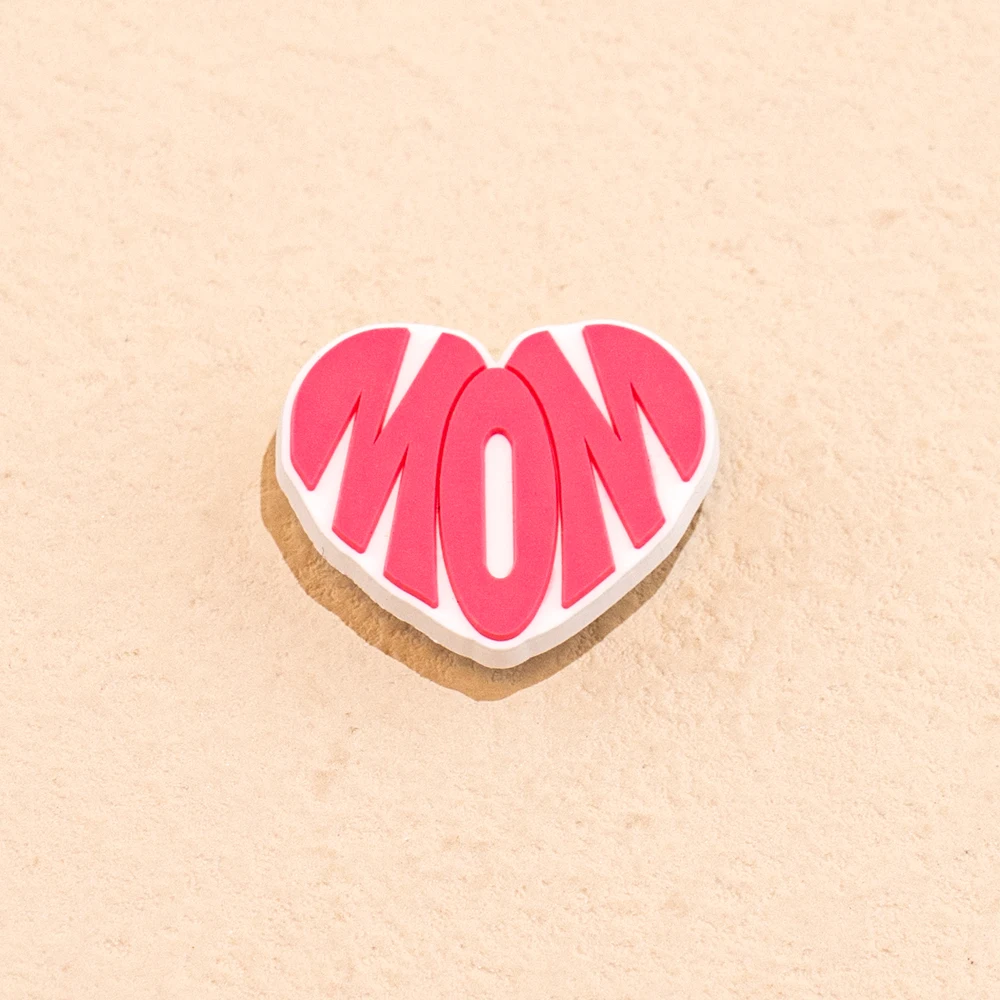 1/50pcs Shoe Charms for Family Mom Baby Dad Shoe Decorations Pins for Women Men Kids Ornament Favor Gift Shoe Accessories Buckle