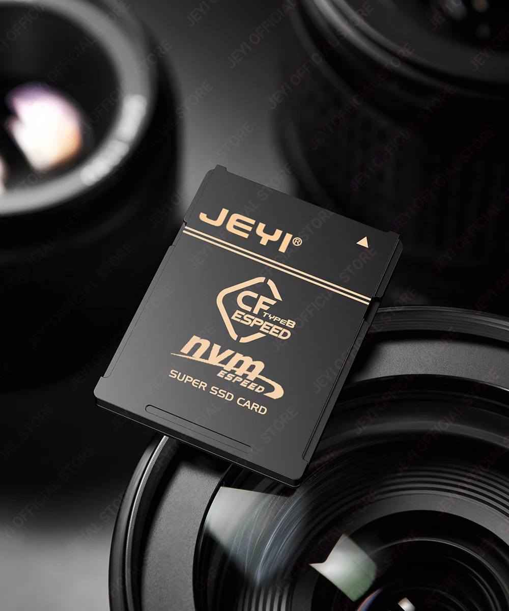 JEYI 2230 M.2 NVMe SSD to CFE Type-B Pure Copper Adapter, Expansion Memory CFexpress Card For NIKON Z6/Z7/Z8/Z9/D6, CANON R3/R5C