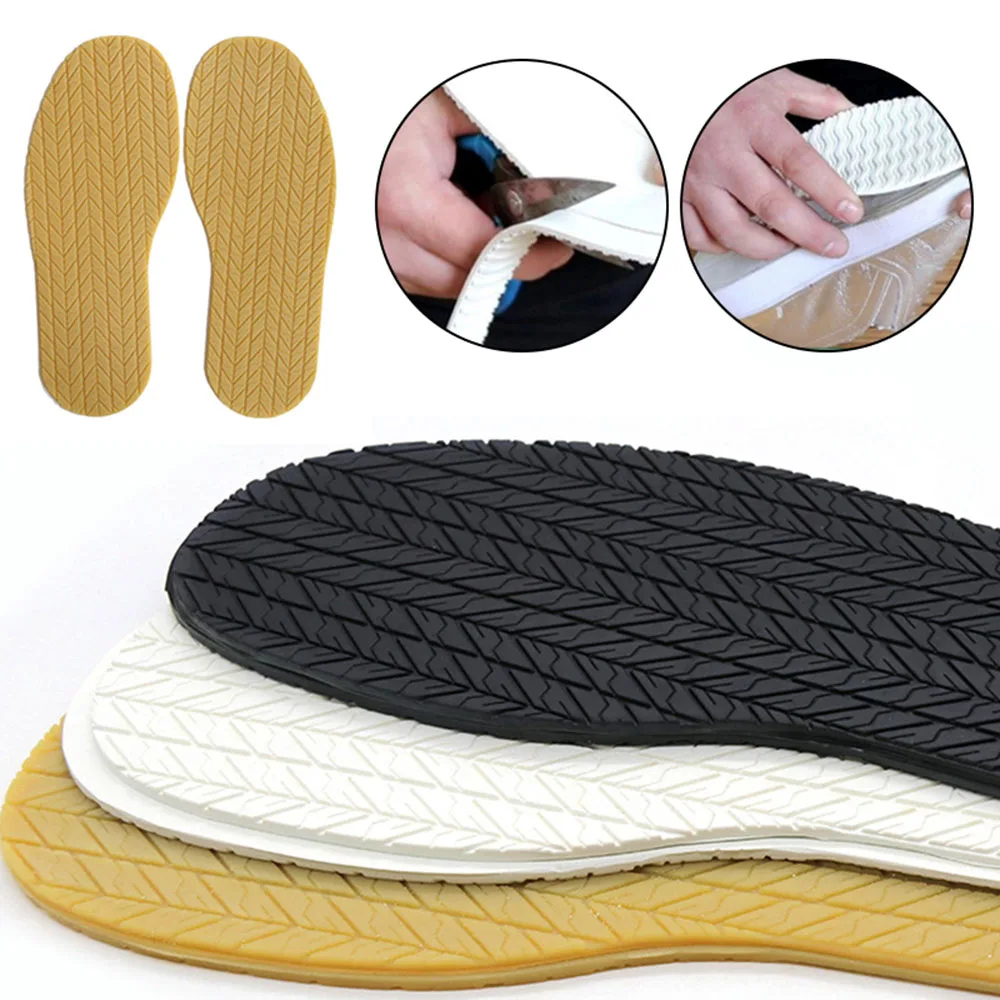 Full Sole Protector Wear-resistant Non-slip Sole Stickers Pads Sneaker Repair Worker Rubber Shoe Outsole Shoes Sticker DIY Soles