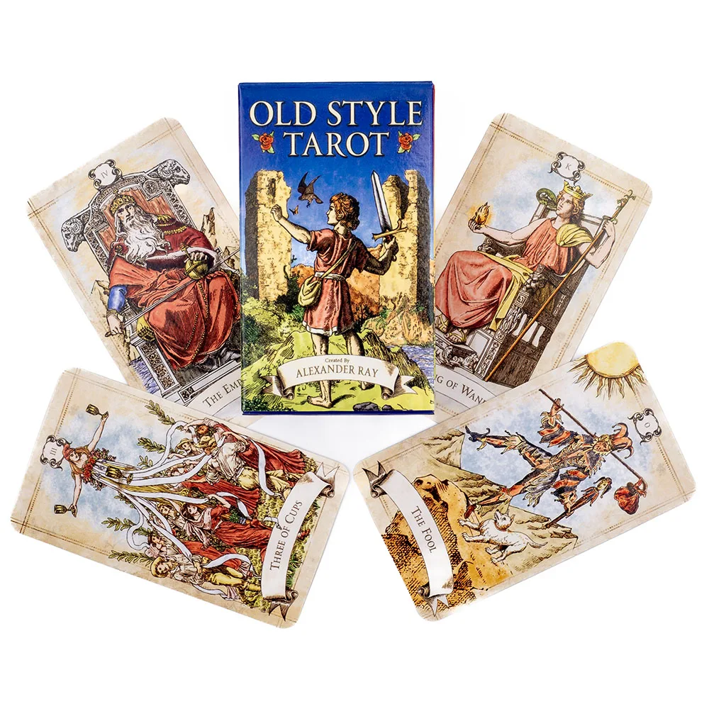 The Real Life Tarot Deck 78 PCS 10.3*6CM English Version Oracles Deck for Girls Hot Selling Family Gatherings Board Games