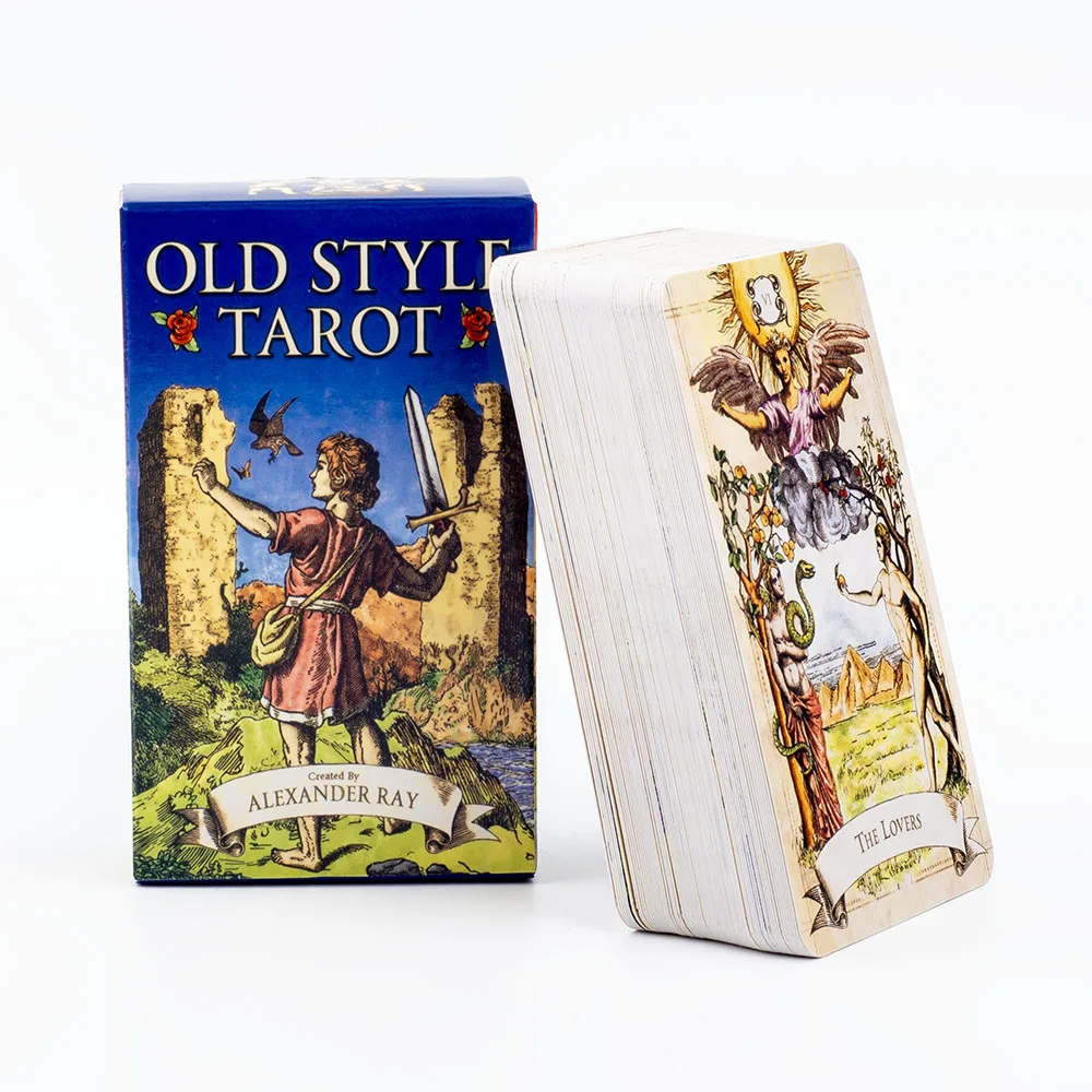The Real Life Tarot Deck 78 PCS 10.3*6CM English Version Oracles Deck for Girls Hot Selling Family Gatherings Board Games