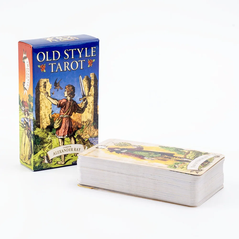The Real Life Tarot Deck 78 PCS 10.3*6CM English Version Oracles Deck for Girls Hot Selling Family Gatherings Board Games