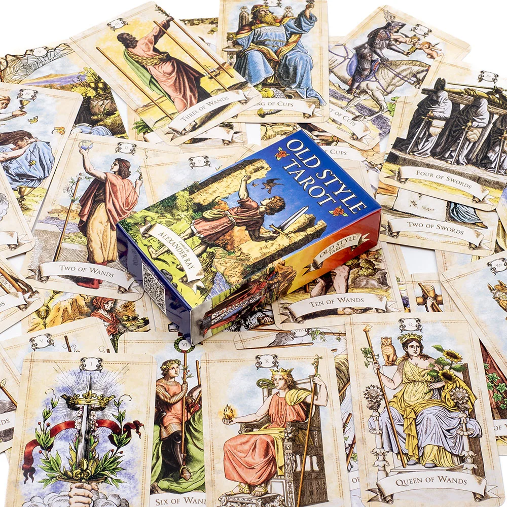 The Real Life Tarot Deck 78 PCS 10.3*6CM English Version Oracles Deck for Girls Hot Selling Family Gatherings Board Games