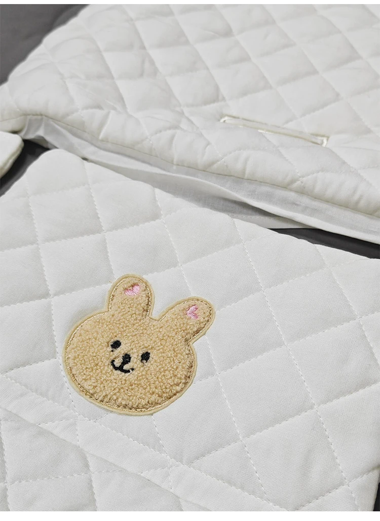 Cute Baby High Chair Cushion Bunny Bear Baby Back Cushion Baby Sitting More Comfortable Dining Chair Accessories Eating Cushion