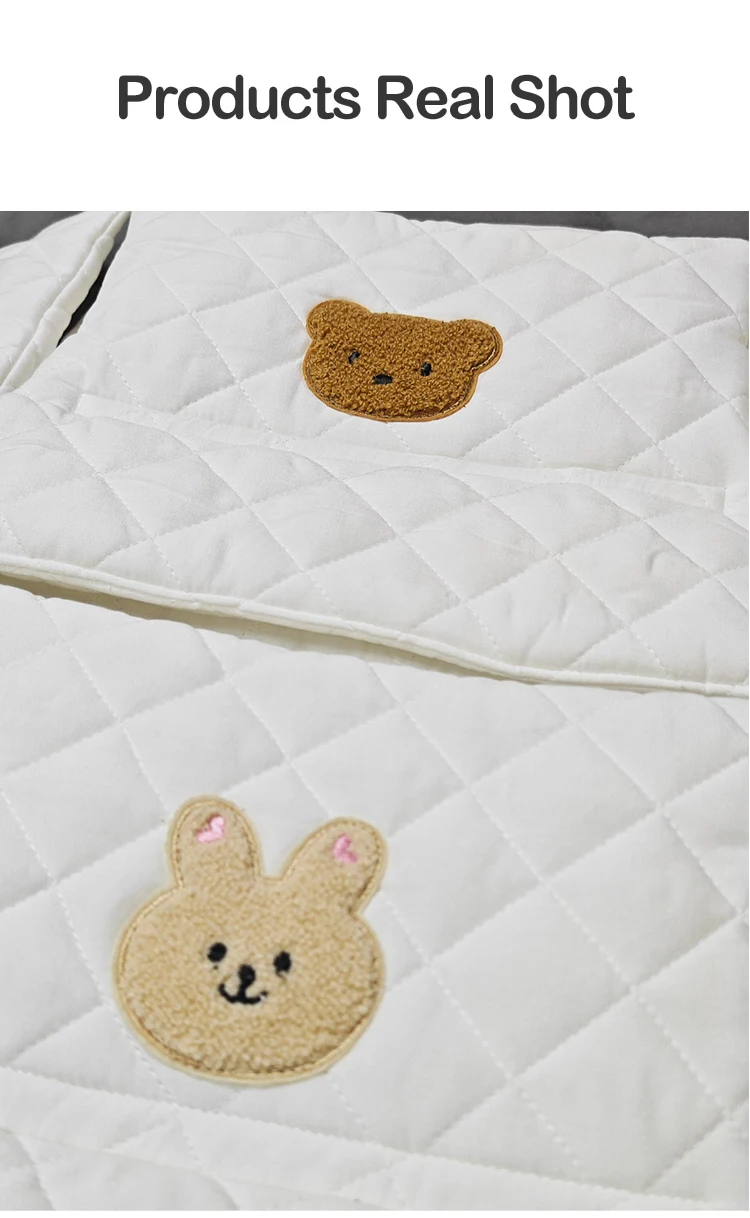 Cute Baby High Chair Cushion Bunny Bear Baby Back Cushion Baby Sitting More Comfortable Dining Chair Accessories Eating Cushion