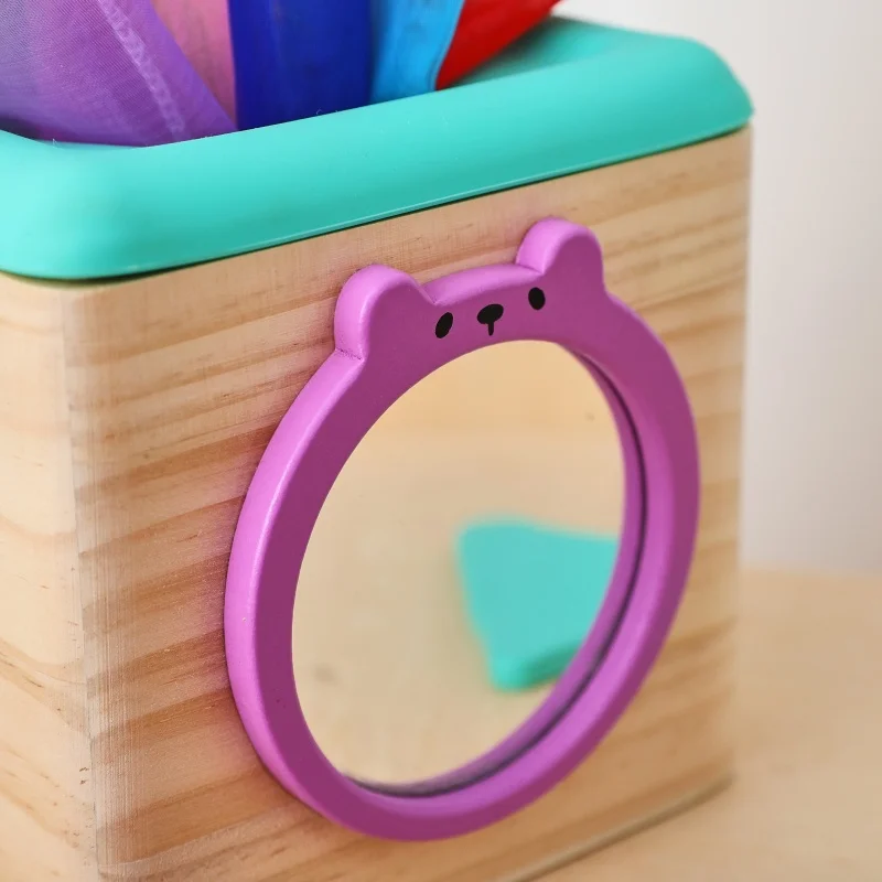 Montessori Toys Magic Cotton Animal Tissue Box Kids Finger Exercise Busy Board Toys Baby Educational Activity Sensory Game Gifts