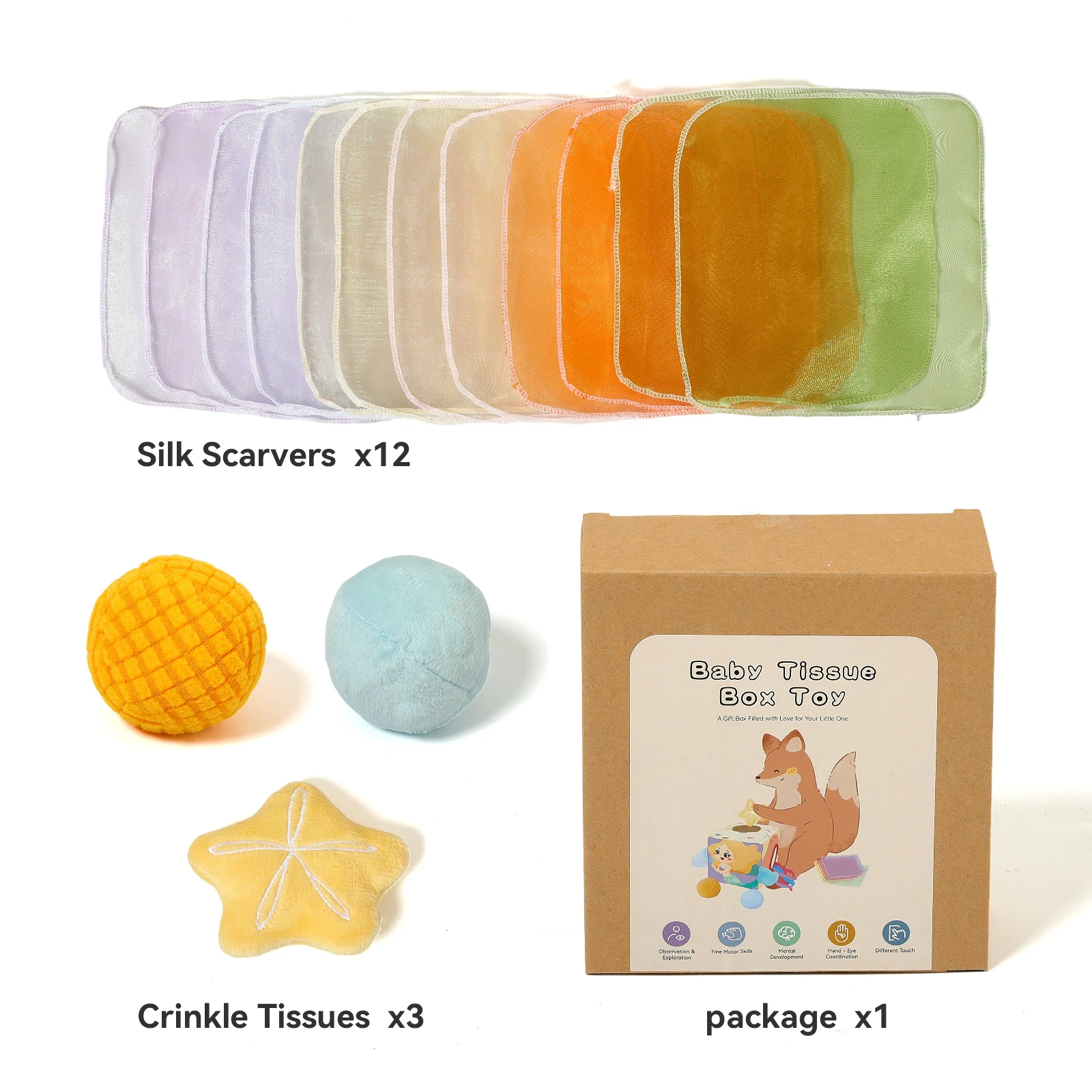 Montessori Toys Magic Cotton Animal Tissue Box Kids Finger Exercise Busy Board Toys Baby Educational Activity Sensory Game Gifts