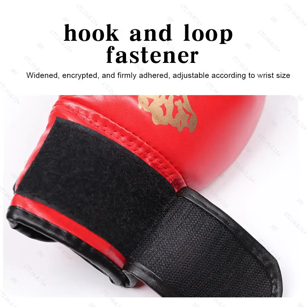 1Pair Boxing Gloves Breathable Kickboxing Gloves Comfortable Professional Boxing Gloves Punching Training Gloves for all