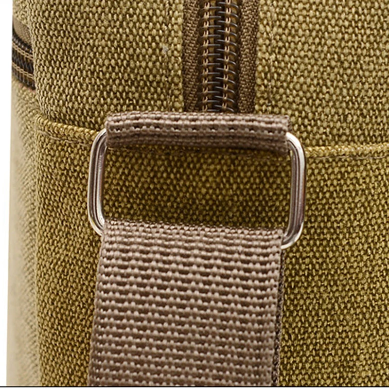 Men's Fashion Canvas Small Bag Casual Men Mini Handbags Male Crossbody Shoulder Messenger Bags For Men Business Sidebag