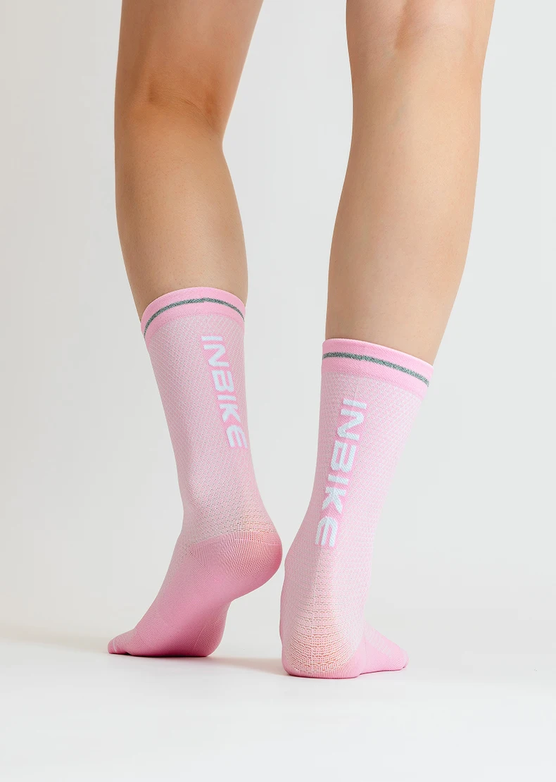 INBIKE Women Compression Running Socks Moisture Wicking Work Hiking Basketball Sport Socks Support for Athletic Cycle for Women