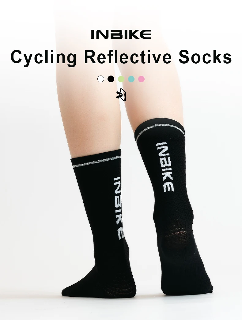 INBIKE Women Compression Running Socks Moisture Wicking Work Hiking Basketball Sport Socks Support for Athletic Cycle for Women