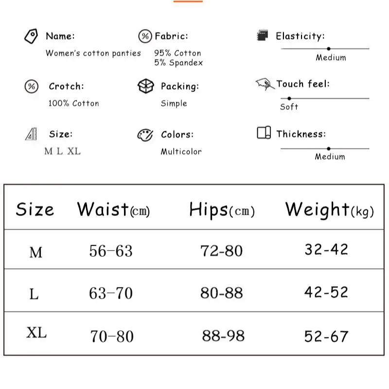 5Pcs/set Pure Cotton Sweet Bow Lace Women Panties Mid-Waist Girls Briefs Floral Underpants Soft Shorts Sexy Female Lingeries