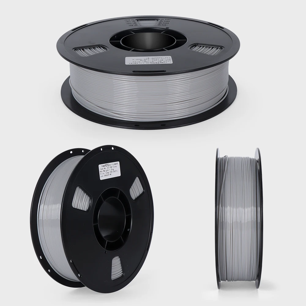10kg PETG Filament Color Mixing 3D Printer Filament 10 5 Rolls 1KG 1.75mm Accuracy +/- 0.02mm Bundle 10kg 5kg PETG Plastic Spool