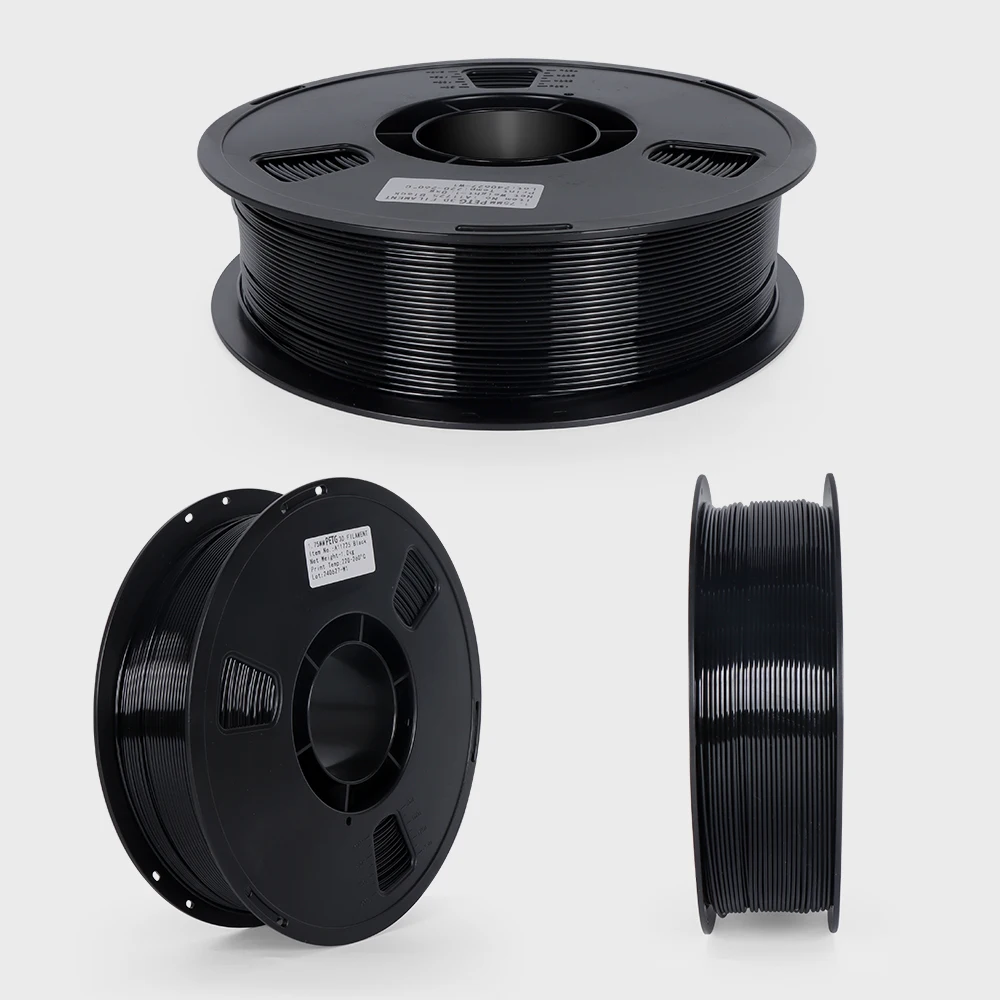 10kg PETG Filament Color Mixing 3D Printer Filament 10 5 Rolls 1KG 1.75mm Accuracy +/- 0.02mm Bundle 10kg 5kg PETG Plastic Spool