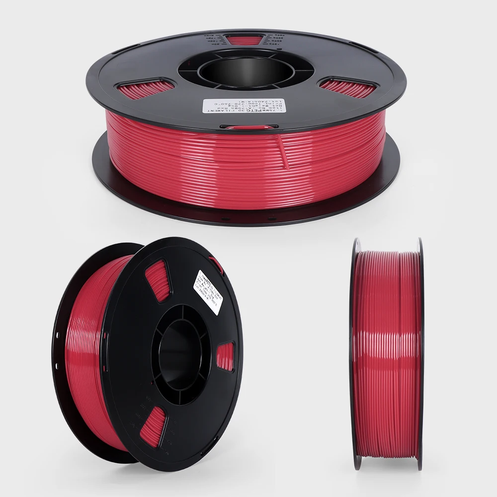 10kg PETG Filament Color Mixing 3D Printer Filament 10 5 Rolls 1KG 1.75mm Accuracy +/- 0.02mm Bundle 10kg 5kg PETG Plastic Spool