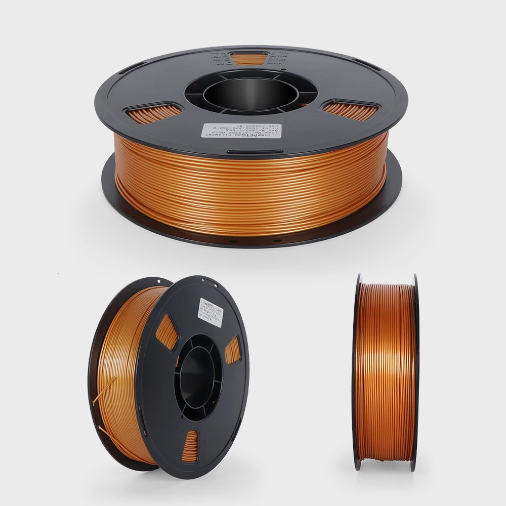 10kg PETG Filament Color Mixing 3D Printer Filament 10 5 Rolls 1KG 1.75mm Accuracy +/- 0.02mm Bundle 10kg 5kg PETG Plastic Spool