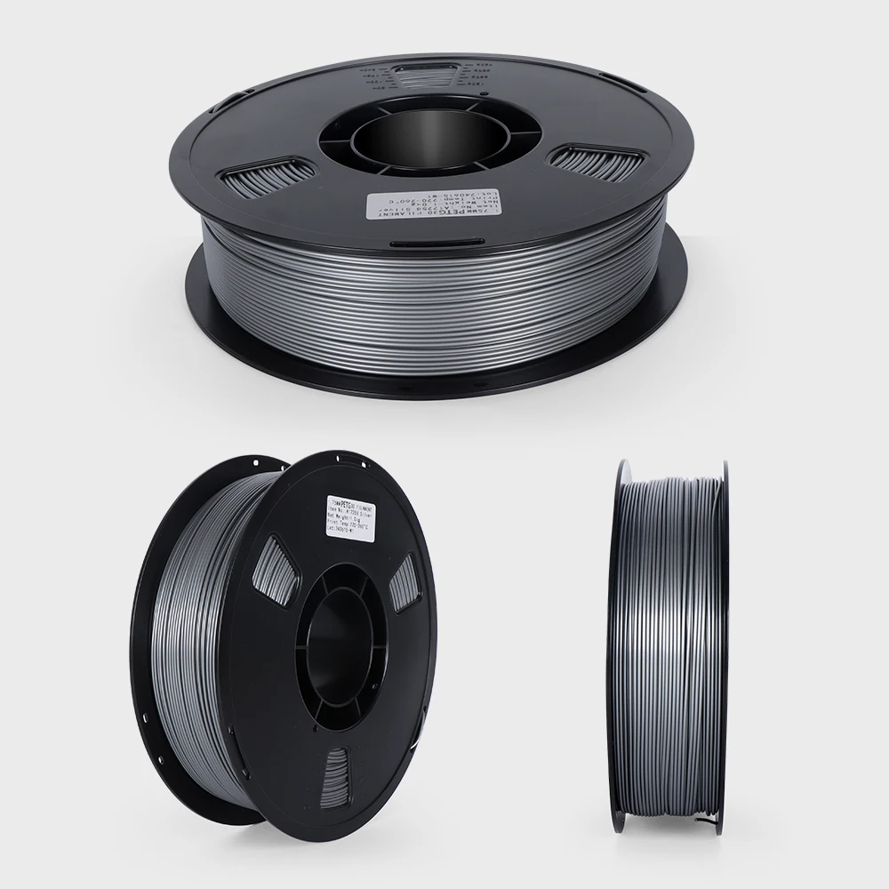 10kg PETG Filament Color Mixing 3D Printer Filament 10 5 Rolls 1KG 1.75mm Accuracy +/- 0.02mm Bundle 10kg 5kg PETG Plastic Spool