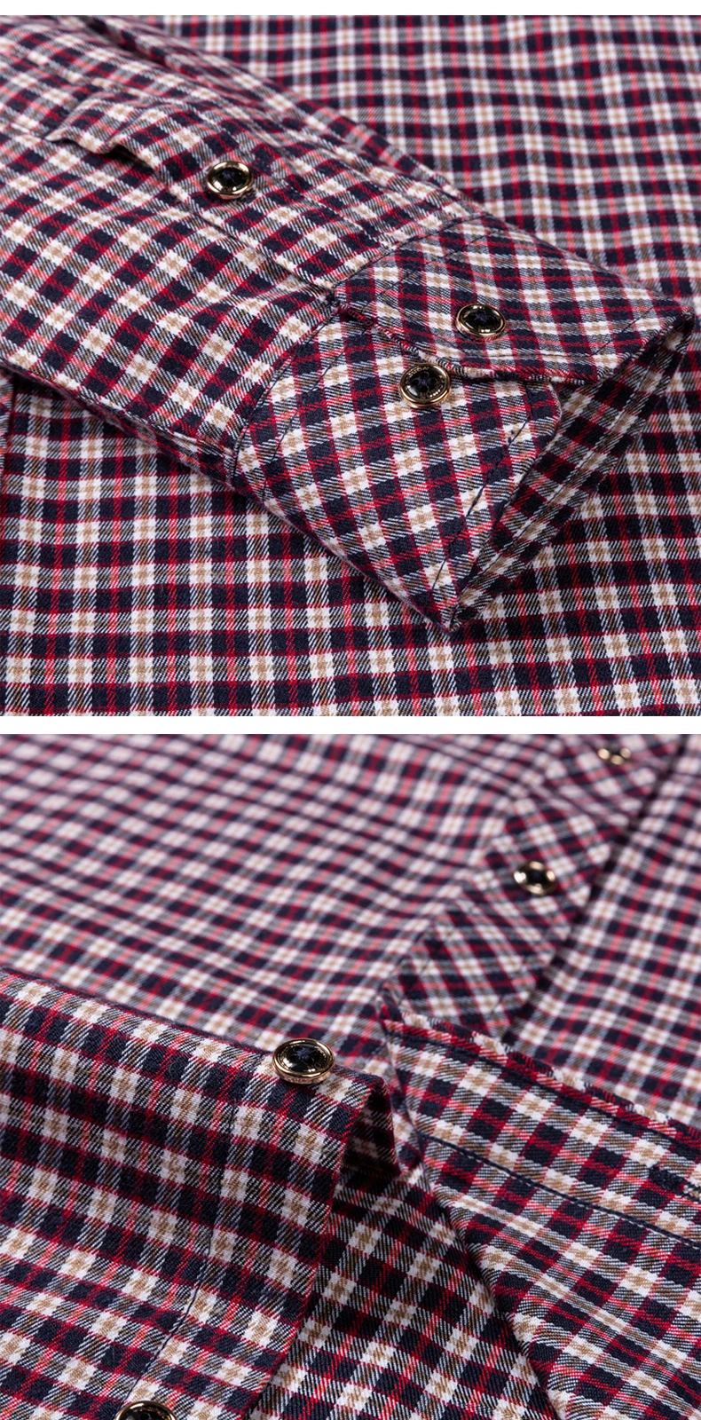 2024 New Men's Flannel Shirts Long Sleeve Cotton Soft Regular-fit Brushed Single Pocket Comfortable Casual Fashion Plaid Shirts