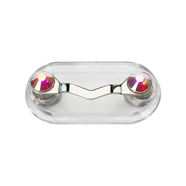 Magnetic Eyeglass Holder Keep Glasses Safe Magnetic Eyeglass Holders ID Badge Earphone