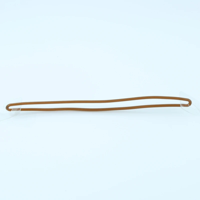 100PCS Eco-friendly Luggage Tag Plastic Loop PVC Worm Straps Comply with US Standards 15 Colors