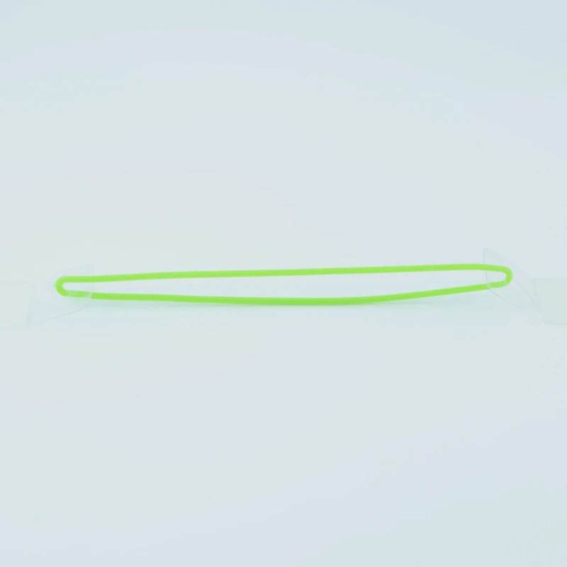100PCS Eco-friendly Luggage Tag Plastic Loop PVC Worm Straps Comply with US Standards 15 Colors