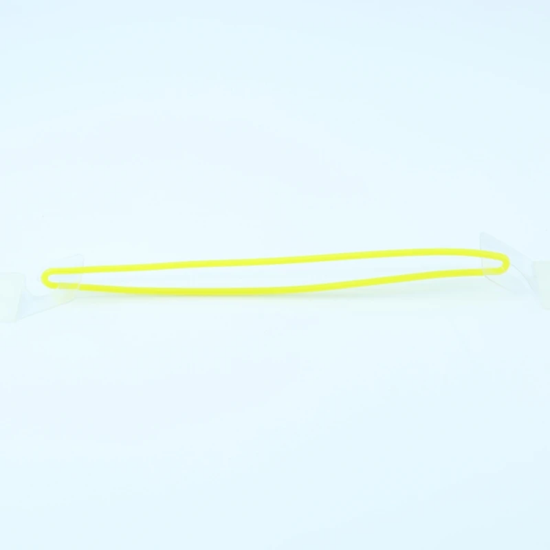 100PCS Eco-friendly Luggage Tag Plastic Loop PVC Worm Straps Comply with US Standards 15 Colors