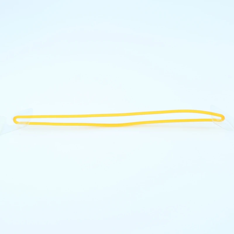 100PCS Eco-friendly Luggage Tag Plastic Loop PVC Worm Straps Comply with US Standards 15 Colors