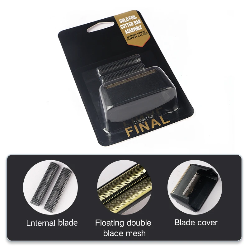 Professional 5 Star Service Finale Shaver Replacement Foil And Blade Cutter Head For Wahl 8164 Hair Clipper Barber Accessories
