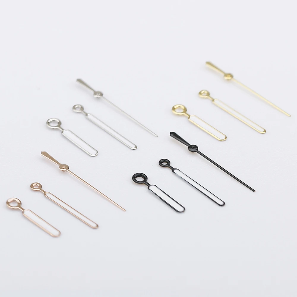 Aiguille NH35 Hands Set Rose Gold Silver Watch Hands Green Luminous For NH34 NH35 NH36 Nh35 Nautilus Hands Watches Pointers